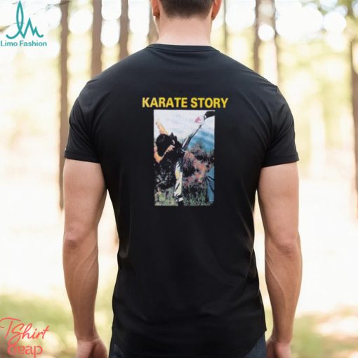hockey karate story t shirt black