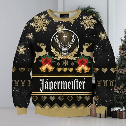 jagermeilter Bell 3D Printed Christmas Ugly Sweater