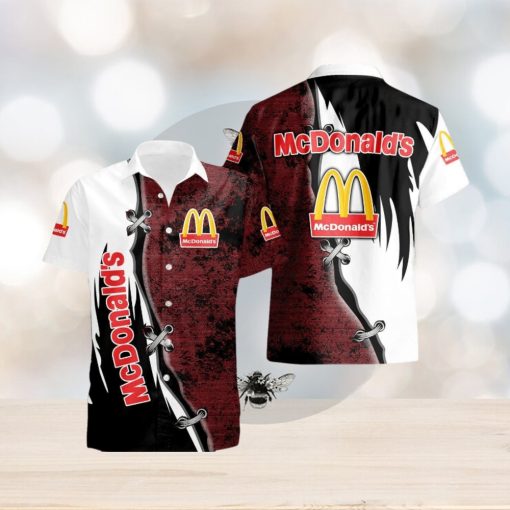 mcdonald’s Hawaiian Shirt New Trend Summer Vacation Gift