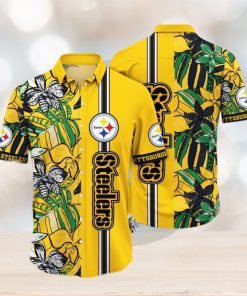 nfl pittsburgh steelers hawaii shirt flower chic aloha fashion yxva8