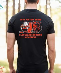 official 2023 playoff bond cleveland browns go browns shirt Shirt