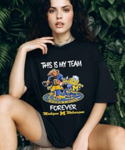official this is my team forever michigan wolverines rose bowl 2023 shirt Shirt