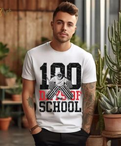 100 Days Of School Ice Hockey Sport Student Teacher Shirt