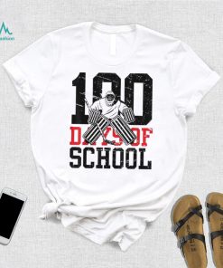 100 Days Of School Ice Hockey Sport Student Teacher Shirt, hoodie, sweater, long sleeve and tank top 100 Days Of School Ice Hockey Sport Student Teacher Shirt