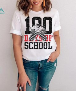 100 Days Of School Ice Hockey Sport Student Teacher Shirt, hoodie, sweater, long sleeve and tank top 100 Days Of School Ice Hockey Sport Student Teacher Shirt