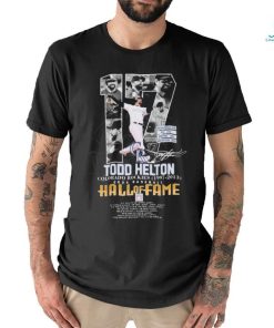 17 Todd Helton Colorado Rockies 1997 2013 Hall Of Fame Baseball 2024 Signatures Shirt