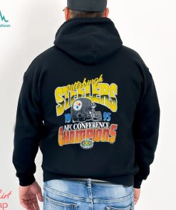 1995 NFL Super Bowl Champions Pittsburgh Steelers T Shirt in Black shirt