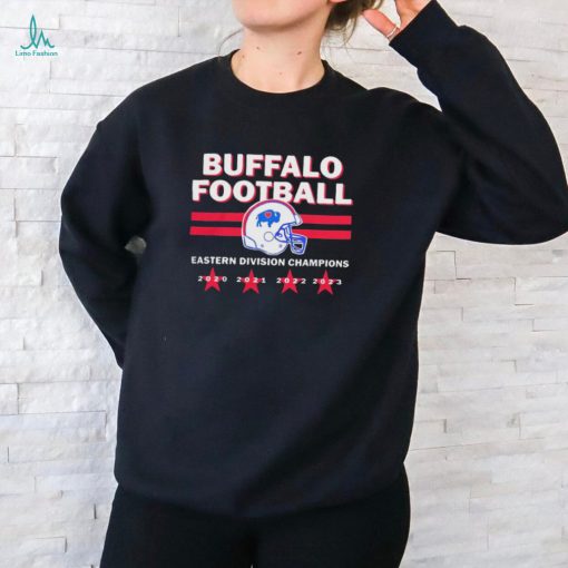 2020 – 2023 Buffalo Heart Helmet Football Eastern Division Champions t shirt