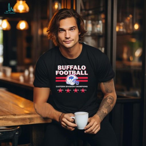 2020 – 2023 Buffalo Heart Helmet Football Eastern Division Champions t shirt