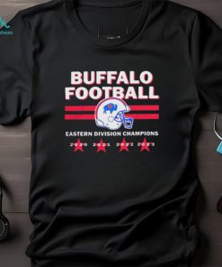 2020 – 2023 Buffalo Heart Helmet Football Eastern Division Champions t shirt