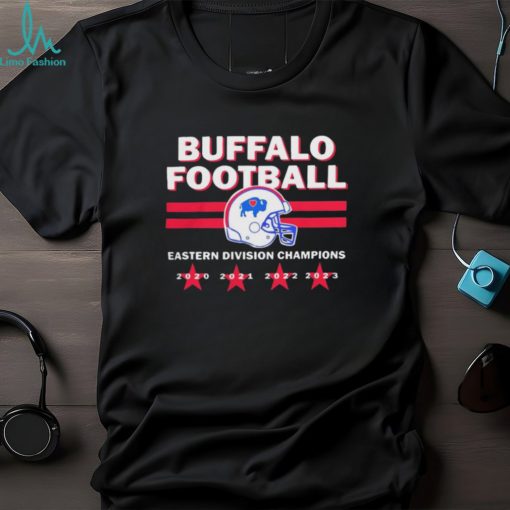 2020 – 2023 Buffalo Heart Helmet Football Eastern Division Champions t shirt