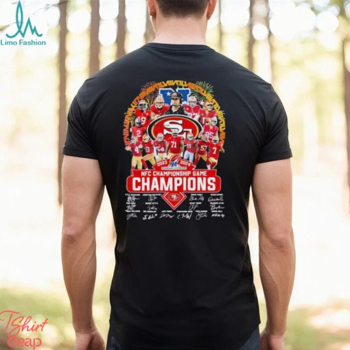 2023 2024 NFC Championship Game Champions San Francisco 49ers T Shirt