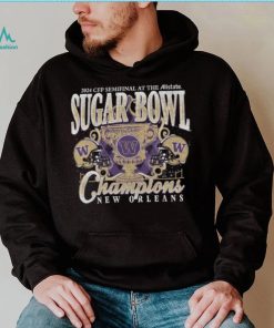2023 24 College Football Playoff Sugar Bowl Champions Washington Huskies T Shirt