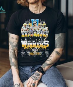 2023 24 NFC Wild Card Winners Green Bay Packers Team signatures shirt