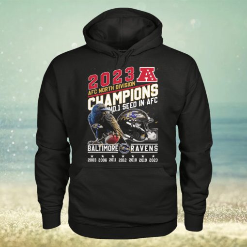 2023 AFC North Division Champions Baltimore Ravens T Shirt