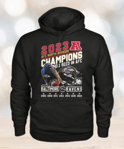2023 AFC North Division Champions Baltimore Ravens T Shirt