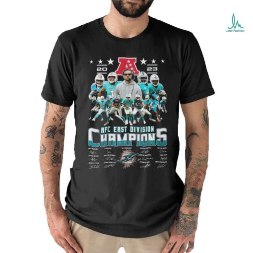 2023 Afc East Division Champions Miami Dolphin Shirt