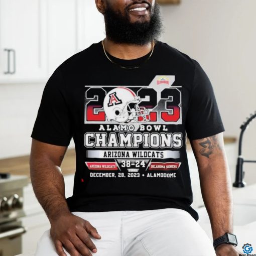 2023 Alamo Bowl Champions Arizona Wildcats 38 24 Oklahoma Sooner shirt
