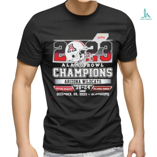 2023 Alamo Bowl Champions Arizona Wildcats 38 24 Oklahoma Sooner shirt