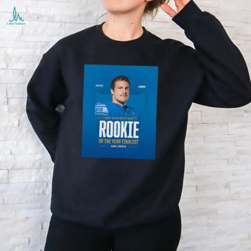 2023 Associated Press Rookie of the year finalist Sam LaPorta Detroit Lions shirt