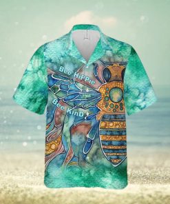 2023 Bee Hippie Kindness Theme Full Print Party Hawaiian Shirt