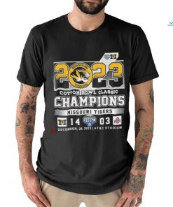 2023 Cotton Bowl Classic Missouri Tigers Champions 14 03 OSU shirt