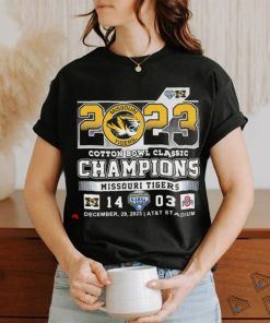 2023 Cotton Bowl Classic Missouri Tigers Champions 14 03 OSU shirt