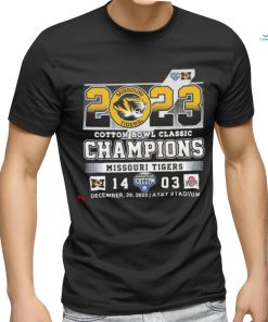 2023 Cotton Bowl Classic Missouri Tigers Champions 14 03 OSU shirt