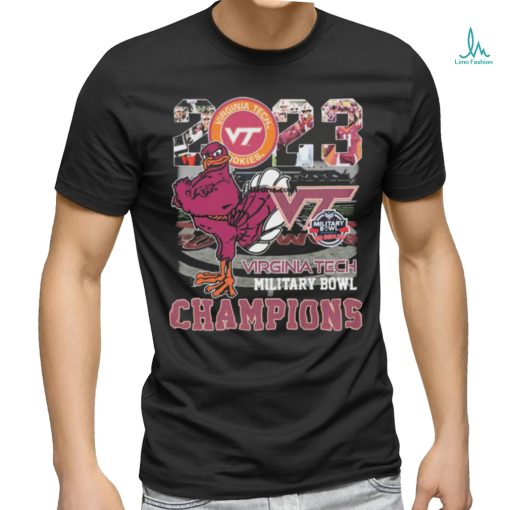 2023 Military Bowl Champions Virginia Tech Hokies t shirt