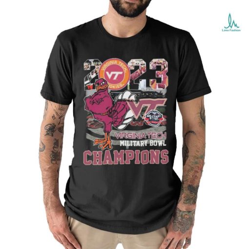 2023 Military Bowl Champions Virginia Tech Hokies t shirt