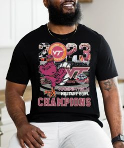 2023 Military Bowl Champions Virginia Tech Hokies t shirt