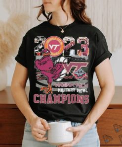 2023 Military Bowl Champions Virginia Tech Hokies t shirt
