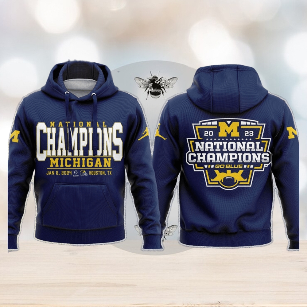 2023 National Champions Go Blue Michigan Wolverines 3d Hoodie 2023 National Champions Go Blue Michigan Wolverines 3d Hoodie