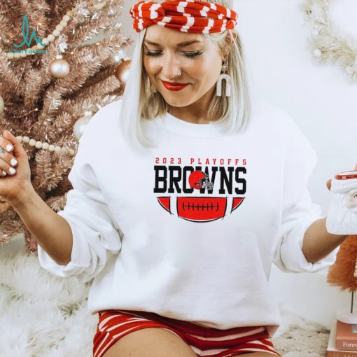 2023 Playoffs Cleveland Browns football shirt