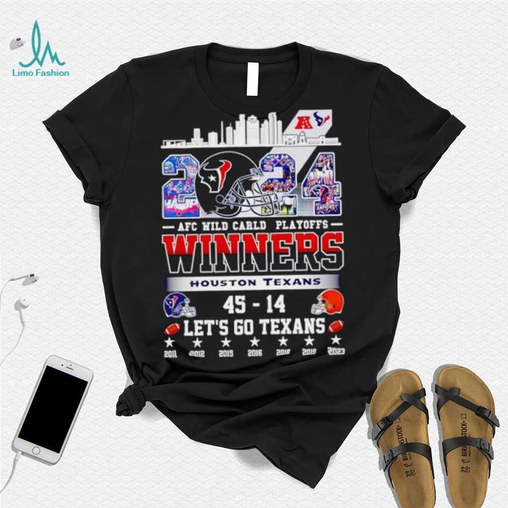 2024 AFC Wild Card Playoffs Winners Houston Texans let’s go Texans shirt 2024 AFC Wild Card Playoffs Winners Houston Texans let’s go Texans shirt