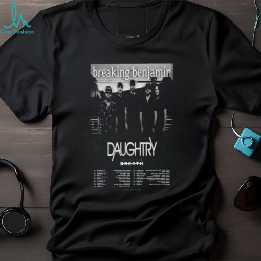 2024 Breaking Benjamin Daughtry Us Tour T Shirt
