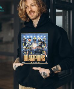 2024 CFP National Champions Are The Michigan Wolverines Football Shirt