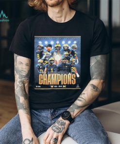 2024 CFP National Champions Are The Michigan Wolverines Football Shirt