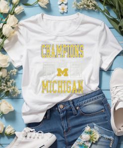 2024 CFP Shop Michigan Beat Washington 34 13 National Champions Shirt