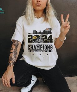 2024 Citrus Bowl Champions Iowa Hawkeyes City Helmet And Logo T Shirt