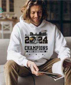 2024 Citrus Bowl Champions Iowa Hawkeyes City Helmet And Logo T Shirt