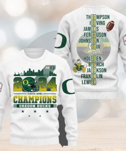 2024 Fiesta Bowl Champions Oregon Ducks Hoodie T Shirt