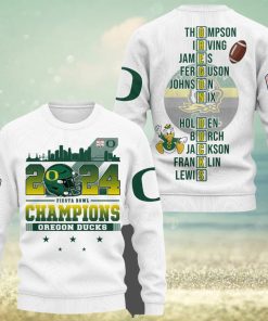 2024 Fiesta Bowl Champions Oregon Ducks Hoodie T Shirt