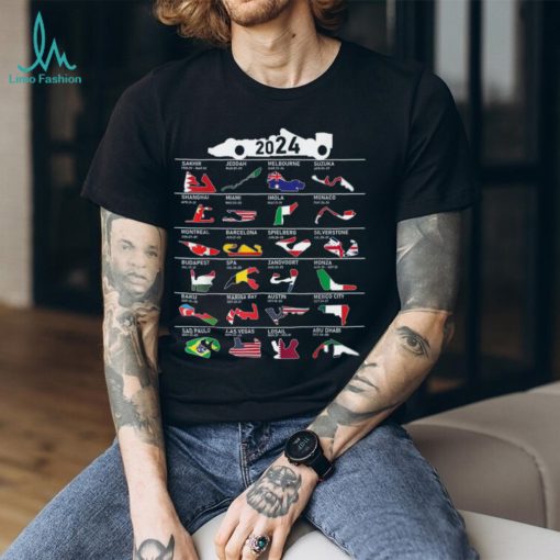 2024 Formula Racing Open Wheel Race Car Fan World Circut T Shirt