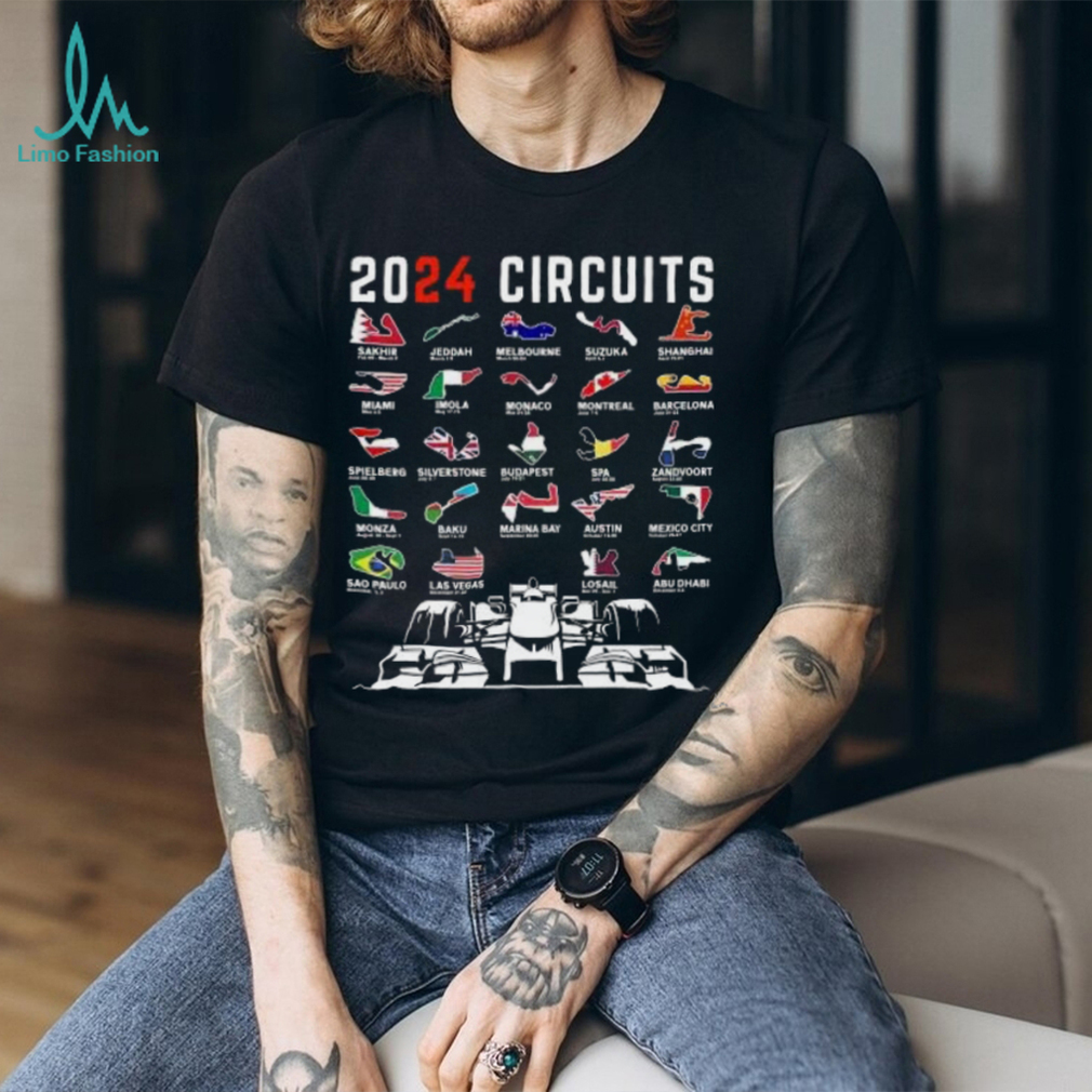 2024 Formula Racing Track Formula Race Formula Car Fan T Shirt 2024 Formula Racing Track Formula Race Formula Car Fan T Shirt