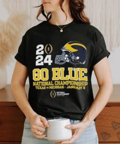 2024 Go Blue National Championship Texas vs Michigan Rose Bowl Shirt