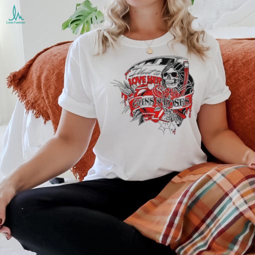 2024 Guns N’ Roses I Used To Love Her Reaper t shirt