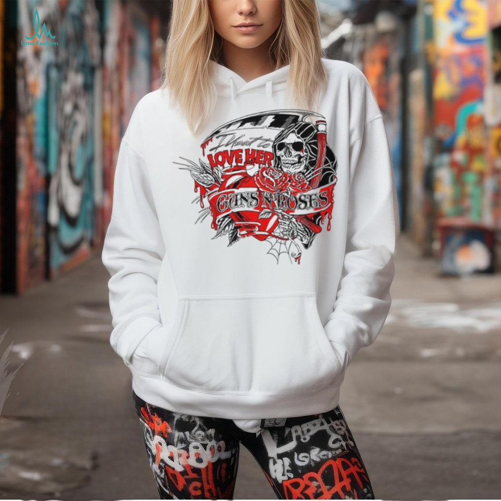 2024 Guns N’ Roses I Used To Love Her Reaper t shirt 2024 Guns N’ Roses I Used To Love Her Reaper t shirt