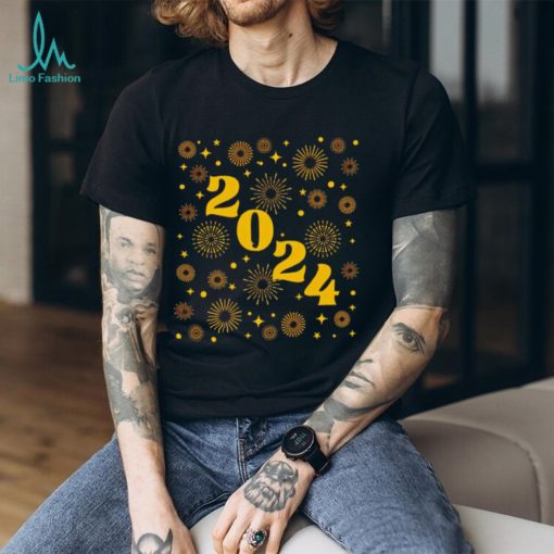 2024 Happy New Year fireworks New Year Eve let the countdown begin shirt