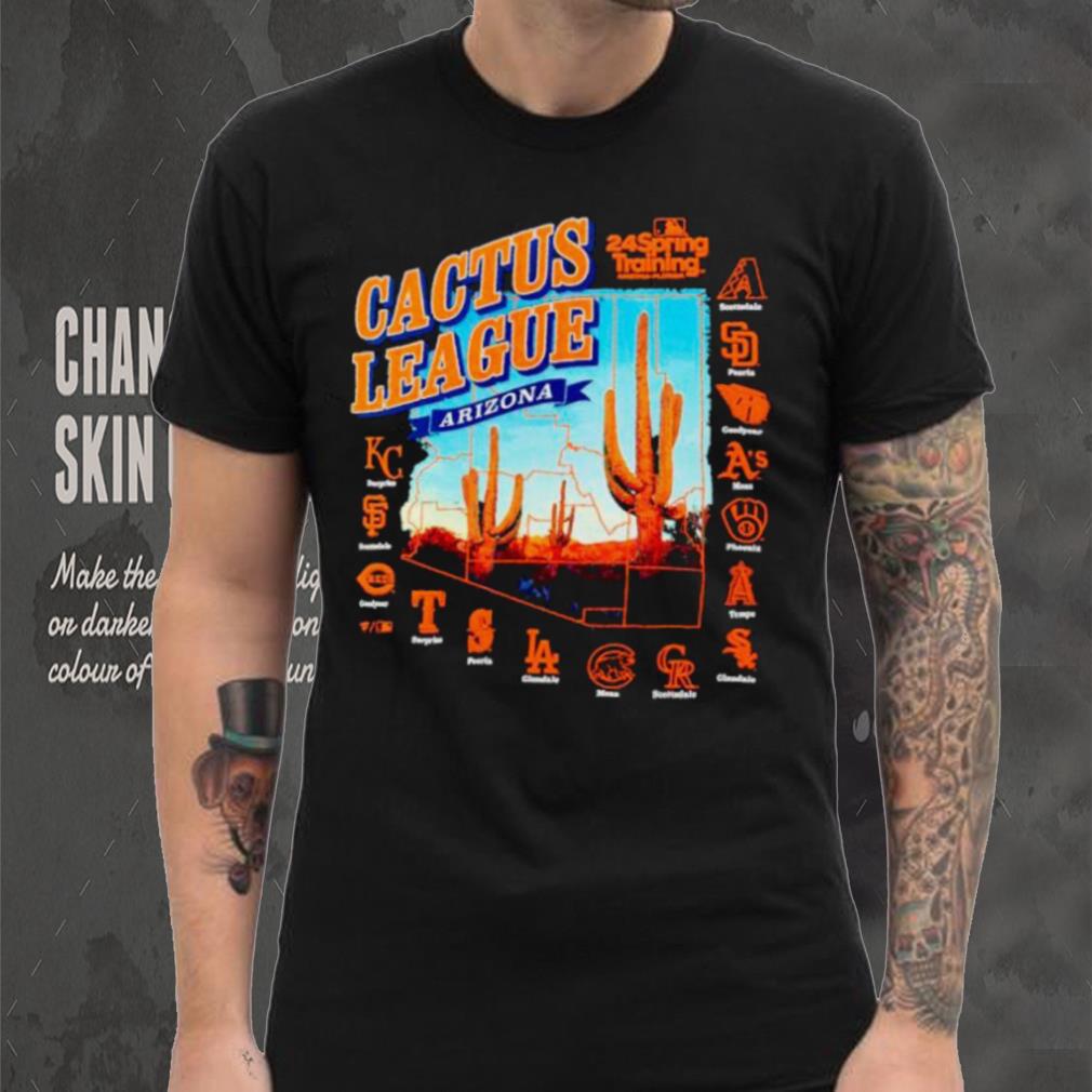 2024 MLB Spring Training Cactus League Arizona shirt 2024 MLB Spring Training Cactus League Arizona shirt